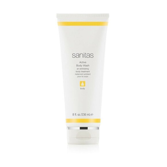 Skin Care Sanitas Active Body Wash, Exfoliating Body Wash, 8 Oz - Picture 2 of 2